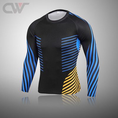 Iarna Nou Set de lenjerie de schi pentru bărbați Îmbrăcăminte termică de compresie Fitness MMA Seturi de alergare Bărbați Îmbrăcăminte sport Rashguard Bărbați