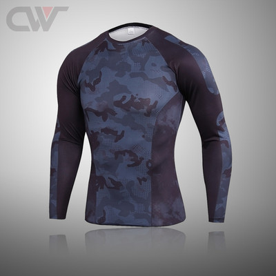 Iarna Nou Set de lenjerie de schi pentru bărbați Îmbrăcăminte termică de compresie Fitness MMA Seturi de alergare Bărbați Îmbrăcăminte sport Rashguard Bărbați