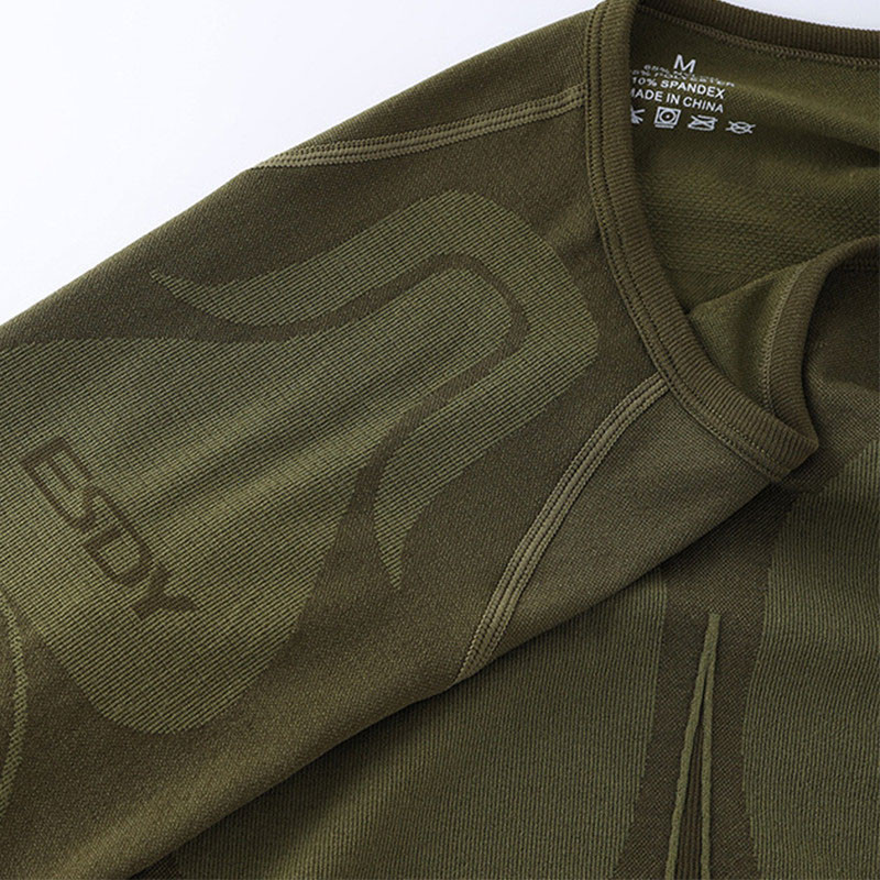 Set de lenjerie de schi pentru bărbați, băiat, antrenament fitness, sală de sport, schi, snowboard, drumeții, sport, alergare, costum de exerciții, trening lung A15