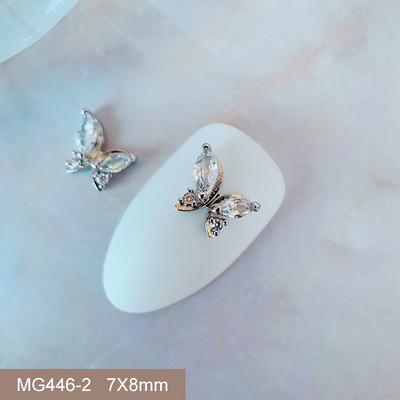 10 buc/lot Coroană de Crăciun de lux Inimă Stea Piese de artă pentru unghii Cristal de zirconiu Manichiură Accesorii pentru unghii Accesorii pentru decorațiuni Charms