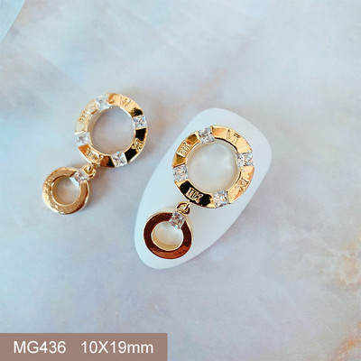 10 buc/lot Coroană de Crăciun de lux Inimă Stea Piese de artă pentru unghii Cristal de zirconiu Manichiură Accesorii pentru unghii Accesorii pentru decorațiuni Charms