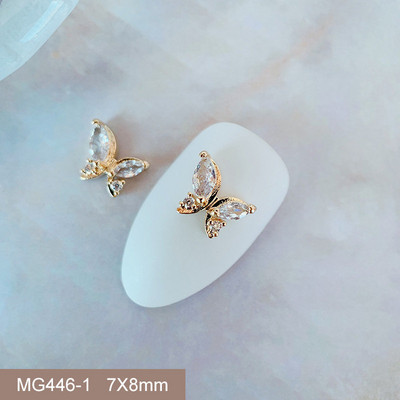 10 buc/lot Coroană de Crăciun de lux Inimă Stea Piese de artă pentru unghii Cristal de zirconiu Manichiură Accesorii pentru unghii Accesorii pentru decorațiuni Charms