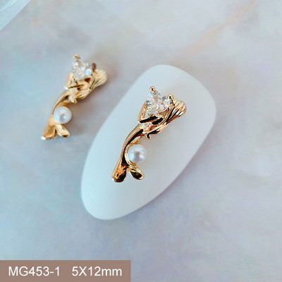 10 buc/lot Coroană de Crăciun de lux Inimă Stea Piese de artă pentru unghii Cristal de zirconiu Manichiură Accesorii pentru unghii Accesorii pentru decorațiuni Charms