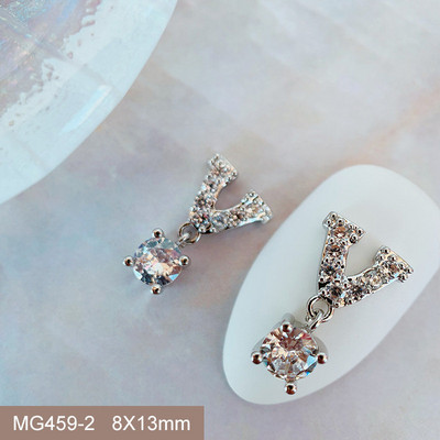 10 buc/lot Coroană de Crăciun de lux Inimă Stea Piese de artă pentru unghii Cristal de zirconiu Manichiură Accesorii pentru unghii Accesorii pentru decorațiuni Charms