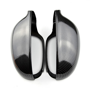 2бр. Резервен капак на огледалото за обратно виждане от въглеродни влакна за Golf 5 MK5 2008-2011