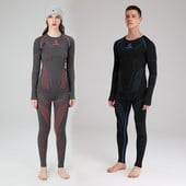 Sport Căldură Bărbați Costum de zăpadă de fond uscat termic pentru femei Lenjerie de corp de schi Costume pentru exterior Montan pentru femeie Costum pentru motociclete