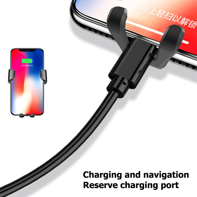 Suport universal pentru telefon gravitate auto Suport cu clip pentru ventilație auto Suport pentru telefon mobil Suport suport pentru telefon mobil pentru iPhone pentru Samsung