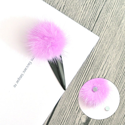 5 buc/lot japonez detașabil bilă de blană pom pom Nail Art Decor pompon cu magnet Manichiură iarna stil fierbinte ornamente DIY JE656