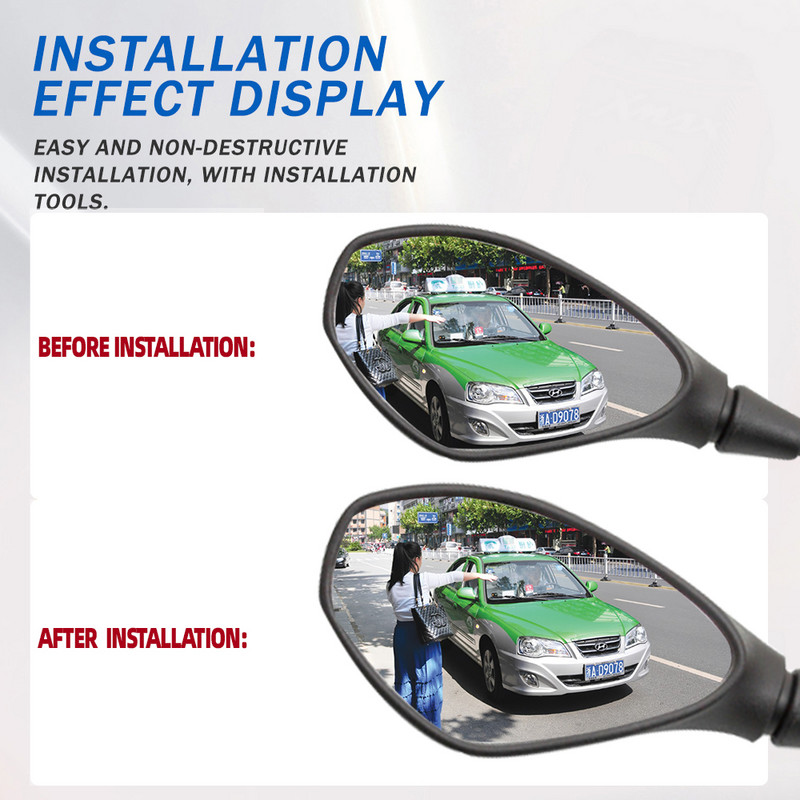 Pentru BMW S1000XR S1000R S1000 S 1000 XR R 1000XR Accesorii Oglinda convexa Creste vederea Viziune Lentila retrovizoare Oglinzi Oglinda laterala