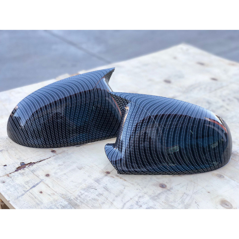 Capac oglindă cu model de carbon pentru Golf MK 5 2003 2004 2005 2006 2007 2008 2009 Accesoriu BAT BATMAN Carcasă scuturi MAȘINA