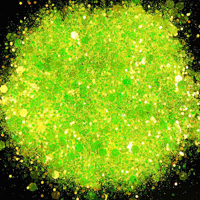 50G holografică mixtă în formă de hexagon unghii groase sclipici argintiu paiete laser fulgi strălucitori felii manichiură unghii decor artistic