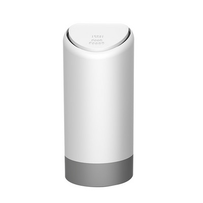 Coș de gunoi auto din silicon ABS tip presare automată Carcasă de praf pentru gunoi Organizator de gunoi Cutie de depozitare Accesorii pentru interiorul mașinii