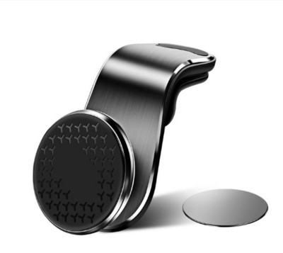 Magnetiline L-tüüpi telefonihoidik auto nutitelefoni aluse klambris. Magnetiline telefonihoidja sobib kõikidele mobiiltelefonide mudelitele
