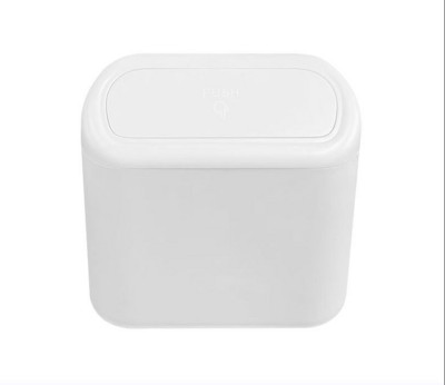 Coș de gunoi pentru autovehicul agățat Cutie de gunoi pentru praf Cutie de depozitare Abs negru Tip de presare Coș de gunoi Accesorii interioare auto