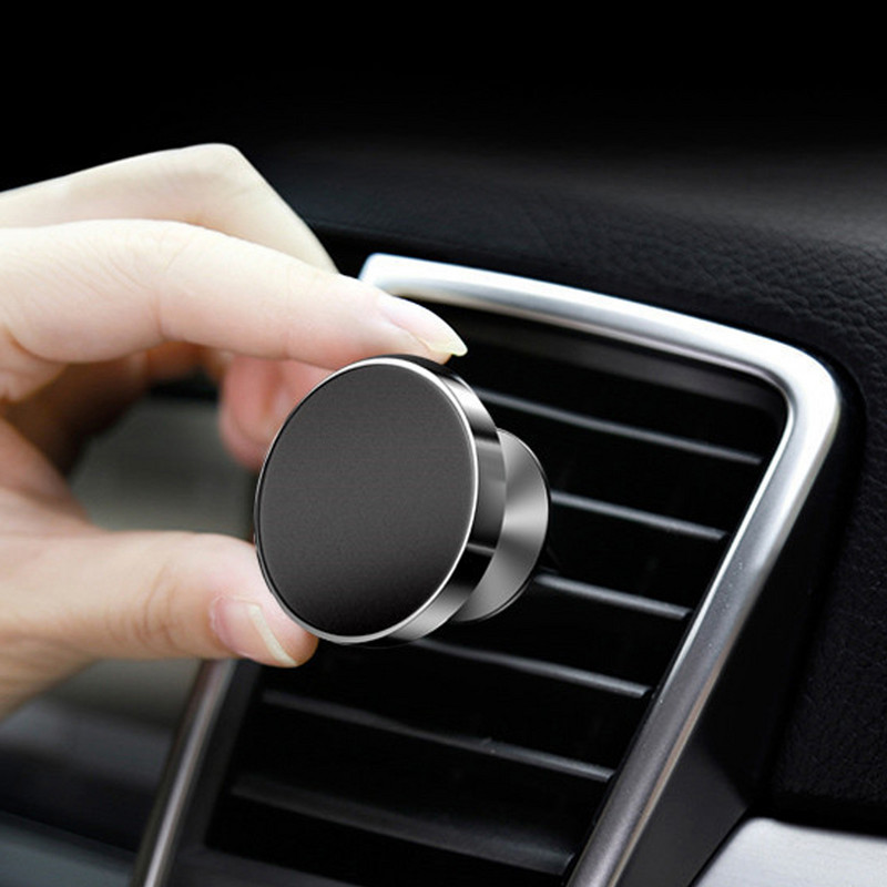 Pentru atractie magnetica din metal Suport pentru telefon auto Suport cu magnet Suport pentru telefon mobil Suport GPS Suport auto pentru ventilatie