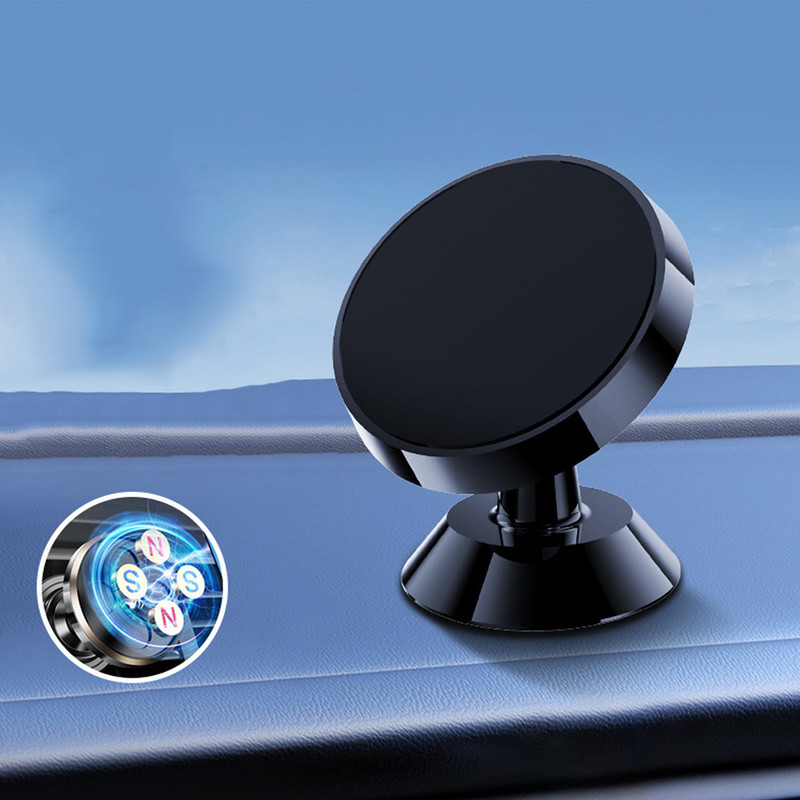 Pentru atractie magnetica din metal Suport pentru telefon auto Suport cu magnet Suport pentru telefon mobil Suport GPS Suport auto pentru ventilatie