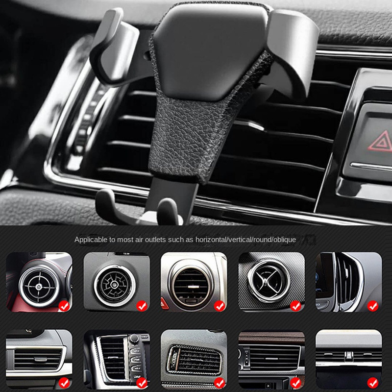 Suport pentru telefon auto pentru iPhone 11 Pro Samsung Xiaomi Huawei Suport auto pentru ventilație Suport pentru smartphone Suport pentru telefon auto de ultimă generație