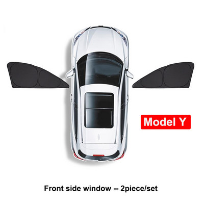 Pentru Tesla Model 3 YXS 2023 Umbrire de soare de confidențialitate Geam lateral de mașină Parasolar Luminar oarbe Plasă de umbrire Personalizată Parbriz față spate