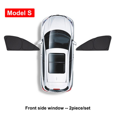 Pentru Tesla Model 3 YXS 2023 Umbrire de soare de confidențialitate Geam lateral de mașină Parasolar Luminar oarbe Plasă de umbrire Personalizată Parbriz față spate