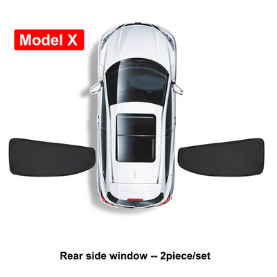Pentru Tesla Model 3 YXS 2023 Umbrire de soare de confidențialitate Geam lateral de mașină Parasolar Luminar oarbe Plasă de umbrire Personalizată Parbriz față spate