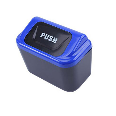 Coș de gunoi auto agățat Cutie de depozitare cutie de gunoi pentru vehicule roșu galben albastru verde Cutie pătrată Accesorii pentru coș de depozitare auto