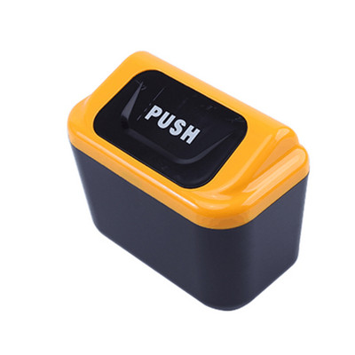 Coș de gunoi auto agățat Cutie de depozitare cutie de gunoi pentru vehicule roșu galben albastru verde Cutie pătrată Accesorii pentru coș de depozitare auto