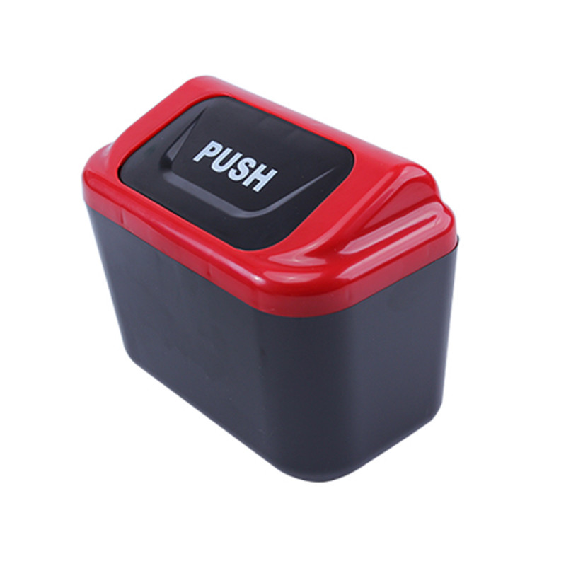 Coș de gunoi auto agățat Cutie de depozitare cutie de gunoi pentru vehicule roșu galben albastru verde Cutie pătrată Accesorii pentru coș de depozitare auto