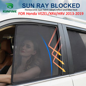 4 DB / készlet vagy 2 DB / szett mágneses autó oldalsó ablak napernyők hálós árnyékoló roló Honda VEZEL / XRV / HRV 2013-2019-hez
