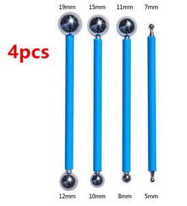 1/4 kom. Profesionalni DIY alati od polimerske gline od nehrđajućeg čelika Komplet za punjenje i brtvljenje.