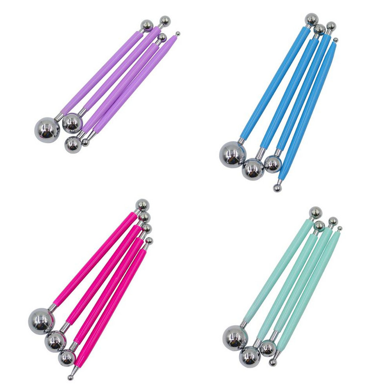 4 kom/set Profesionalni alat za igranje Alati za skulpture DIY Alati od polimerske gline Igračke za rezbarenje u glini