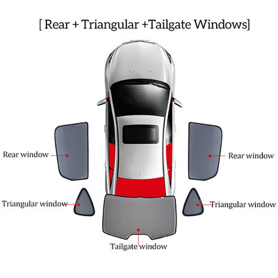 Za Audi A4 B8 Avant Travel 2008-2016 Auto Suncobran Štitnik Prednje vjetrobransko staklo Zavjesa Prozor UV zaštita Suncobran Vizir rolete