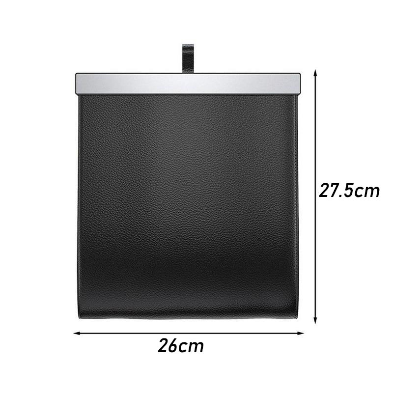 Coș de gunoi din piele de mașină pentru scaunul din spate auto Coș de gunoi Organizator de coș de gunoi sac de depozitare pentru Audi pentru BMW pentru VW