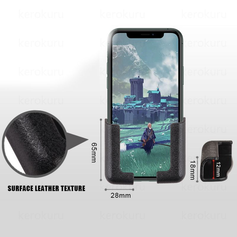 Suport telefon auto multifuncțional Suport telefon de perete Suport telecomandă Suport telefon mobil Pastă fără perforare Suport universal pentru mașină