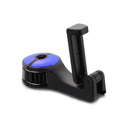 1vnt automobilio galvos atramos kablys ir telefono laikiklis, sėdynės nugaros pakaba, skirta galinės sėdynės lopšio spaustukams, skirtiems kroviniams vežti