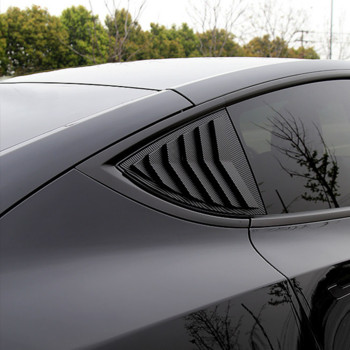 За Tesla Model Y Аксесоари за тунинг Автомобилни задни триъгълни капаци на прозореца Триъгълен сенник Модифицирана автомобилна декорация