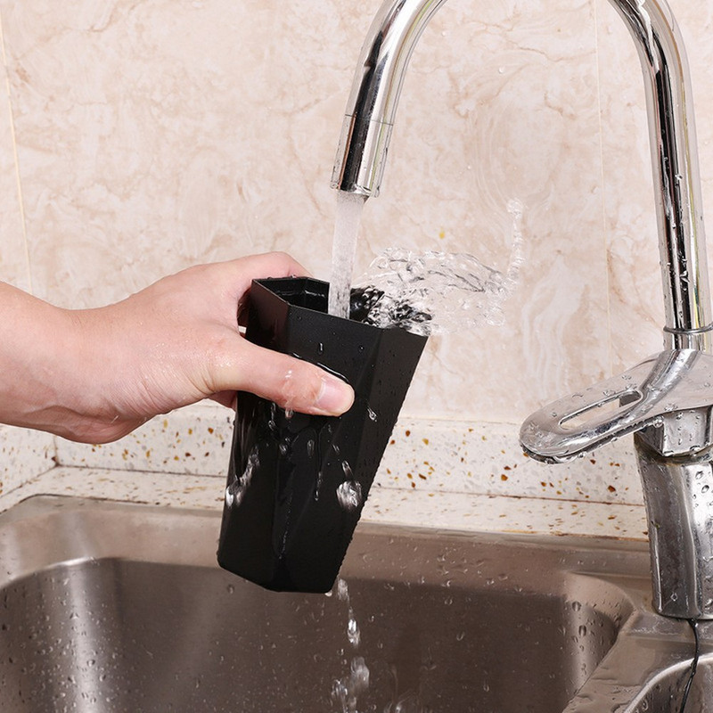 Mini coș de gunoi pentru mașină Coș de gunoi portabil cu capac Coș de gunoi auto rezistent la scurgeri pentru auto, acasă, dormitor, birou, cutie de depozitare a gunoiului