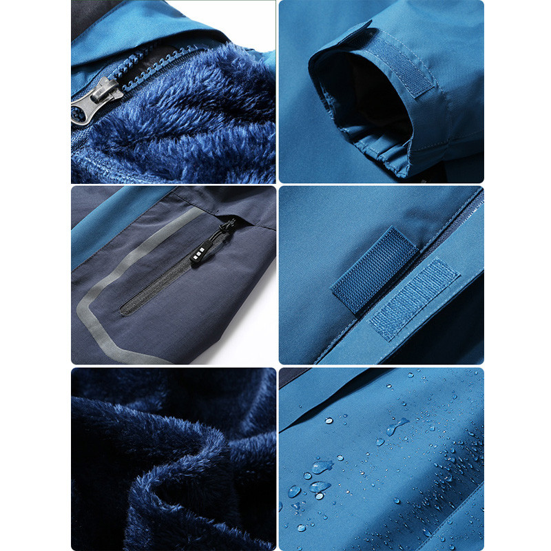 Costum de schi pentru femei Jachetă termică de schi Seturi de pantaloni rezistente la vânt, impermeabile, pentru schi, snowboarding, jachetă de iarnă, pentru femei, haină de zăpadă