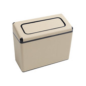 Mini coș de gunoi suspendat pentru mașină Organizator de gunoi pentru vehicule Cutie de depozitare cutie de praf Tip de presare Coș de gunoi ABS Accesorii interioare auto