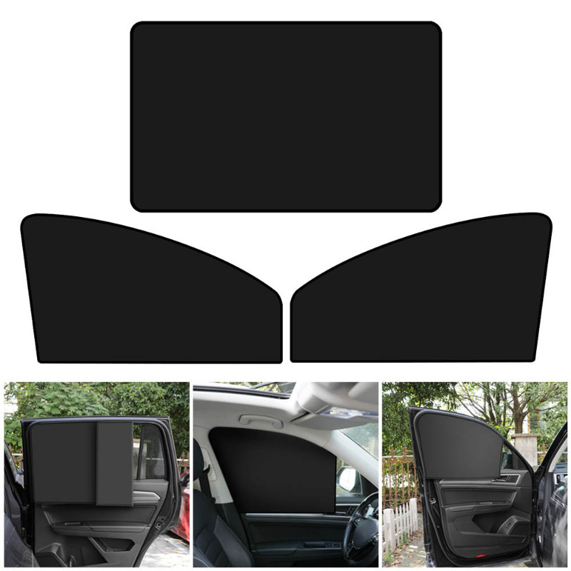 Magnetna sjenila za automobile UV zaštitne navlake za suncobran bočne zavjese za prozore Mrežasti vizir za sunce Potpuno zatamnjena Ljetna folija za potpuno zamračenje