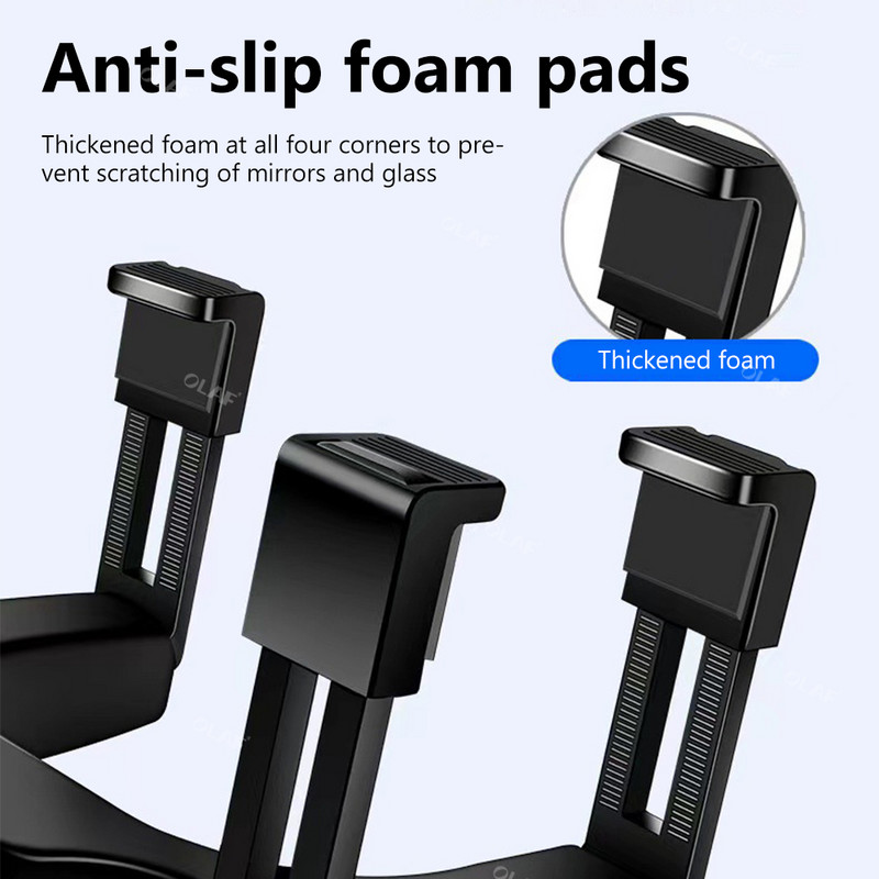 Olaf Držač za telefon u automobilu Podrška za mobitel u automobilu 360 rotirajući držač za mobilni telefon u automobilu GPS za Huawei Xiaomi iPhone auto držač
