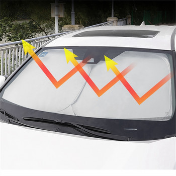 Κάλυμμα αντηλιακού μπροστινού παραθύρου αυτοκινήτου Parasol Coche Windshield Sun Visor Shading Sunscreen for Toyota RAV4 2019 - 2022 Accessories