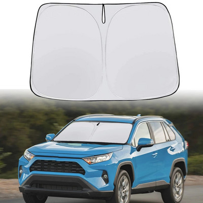 Umbrelă de soare pentru geamul din față a mașinii Parasol Coche Parbriz Parasolar Umbrire Protecție solară pentru Toyota RAV4 2019 - 2022 Accesorii