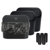 Coș de gunoi pentru mașină ABS pătrat Coș de gunoi agățat pentru gunoi Cutie de depozitare Cutie de depozitare Accesorii interioare auto pentru mașină