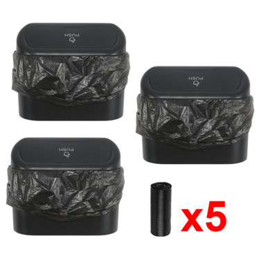 Coș de gunoi pentru mașină ABS pătrat Coș de gunoi agățat pentru gunoi Cutie de depozitare Cutie de depozitare Accesorii interioare auto pentru mașină