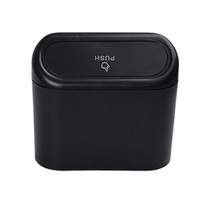 Coș de gunoi pentru mașină ABS pătrat Coș de gunoi agățat pentru gunoi Cutie de depozitare Cutie de depozitare Accesorii interioare auto pentru mașină