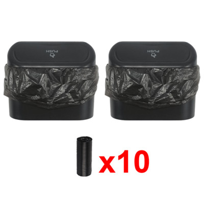 Coș de gunoi pentru mașină ABS pătrat Coș de gunoi agățat pentru gunoi Cutie de depozitare Cutie de depozitare Accesorii interioare auto pentru mașină