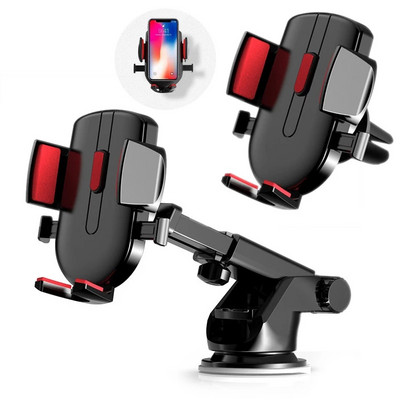 Automašīnas tālruņa turētāja stiprinājuma statīvs GPS mobilo šūnu atbalsts iPhone 13 12 11 Pro Max X 7 8 Xiaomi Huawei Samsung