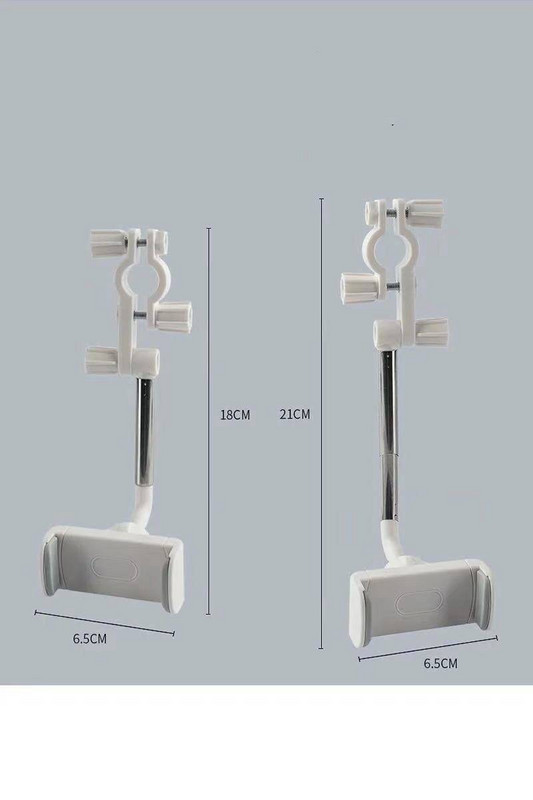 Suport telefon auto Oglinda retrovizoare Suport telefon mobil universal 4,5-7,0 inci Suport telescopic reglabil rotativ de 360 de grade