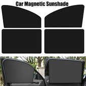 Umbrelă de soare magnetică pentru mașină cu protecție UV Perdele pentru mașină Husa de protecție solară cu două fețe pentru geam de mașină Protector de peliculă pentru fereastră