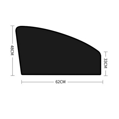 Umbrelă de soare magnetică pentru mașină cu protecție UV Perdele pentru mașină Husa de protecție solară cu două fețe pentru geam de mașină Protector de peliculă pentru fereastră